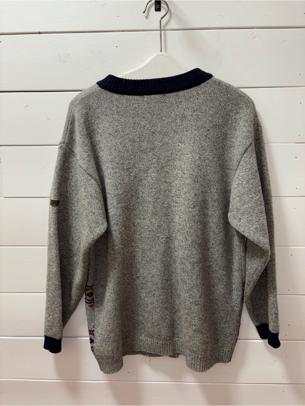 Noren Vintage Nordic Lambswool Cardigan – Women’s L - Picture 8 of 12